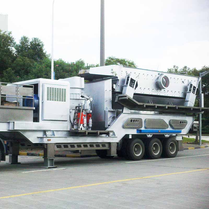 輪胎移動(dòng)式建筑垃圾處理生產(chǎn)線 1 轮胎移动式建筑垃圾处理生产线 - 出口建筑垃圾生产线(images 1)