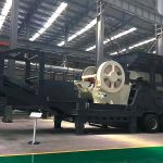 移动破碎站系列轮胎颚式破碎站