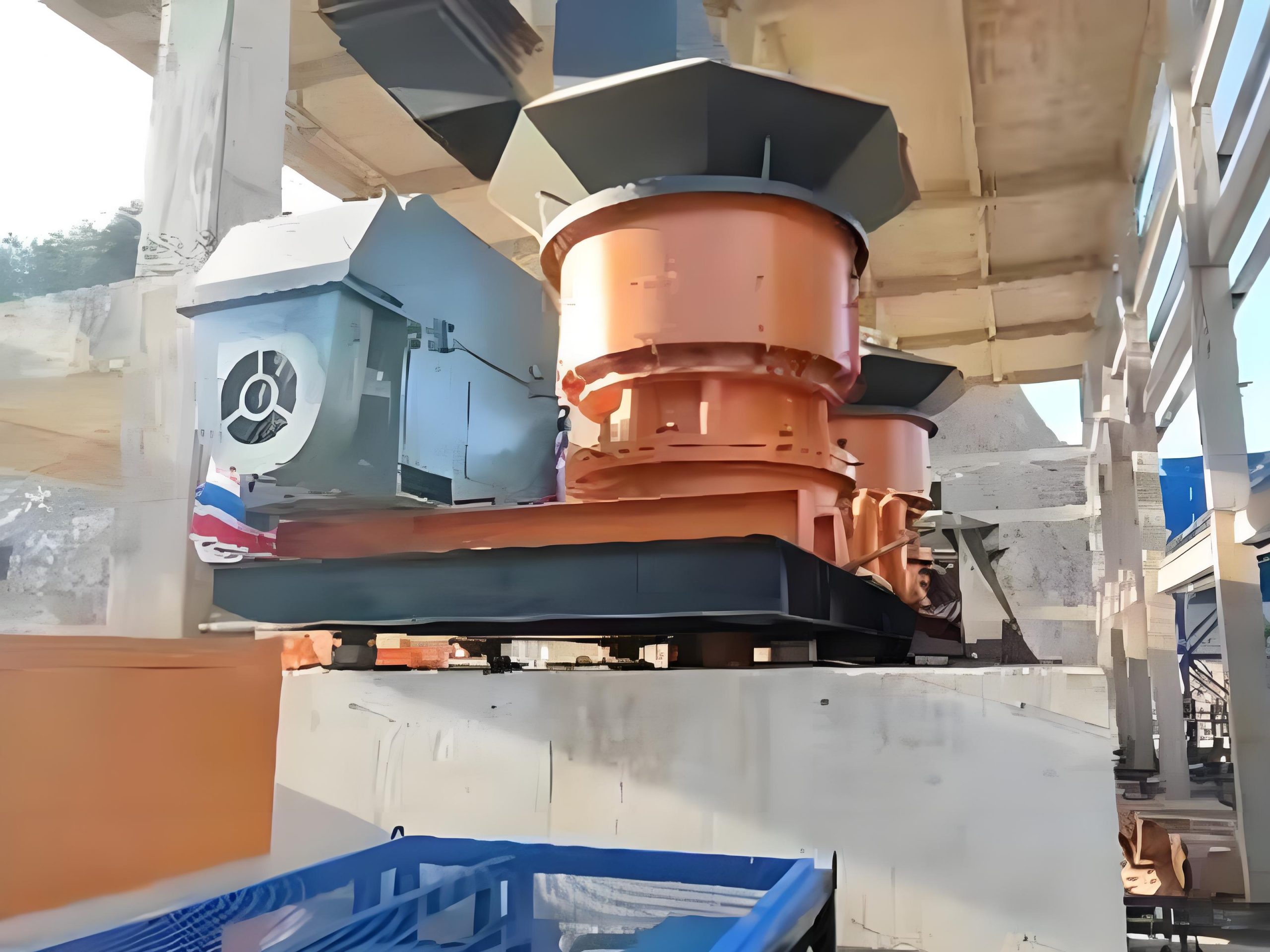 立式復(fù)合破碎機破碎過程變緩的原因分析 1 立式复合破碎机破碎过程变缓的原因分析 - 复合破碎机故障分析(images 1)